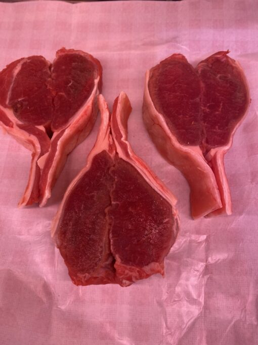 Lamb Loin Valentine Steaks