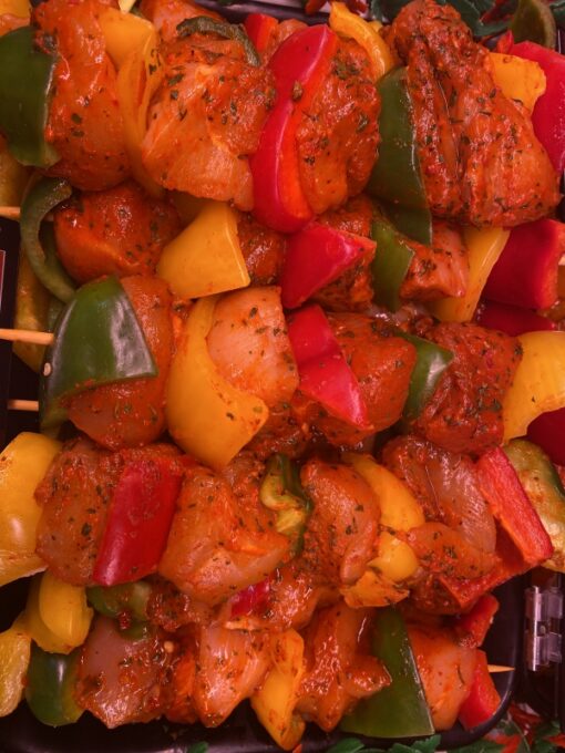 Kebabs With Peppers
